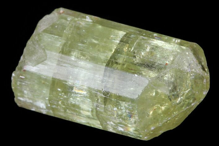 Lustrous Yellow Apatite Crystal - Morocco #82510